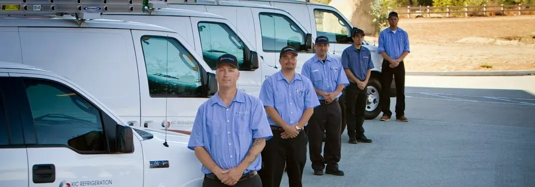 KIC Refrigeration crew ready for Mini Split Repair jobs across Gulf Hills